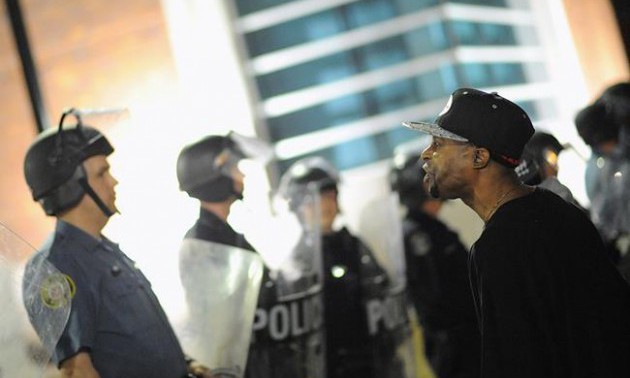 #BlackLivesMatter Protests In Ferguson