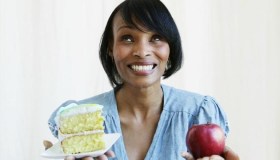 Woman Making Diet Choices