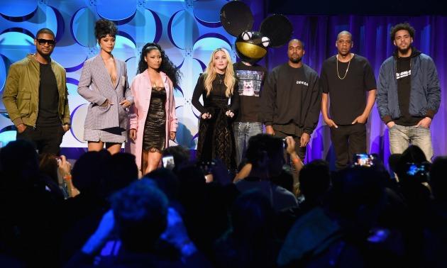 Jay Z Tidal With Celebs