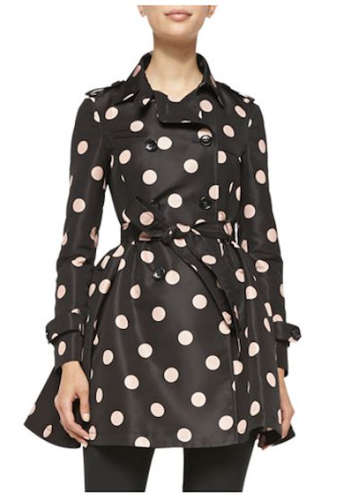 Polka Dot Trench