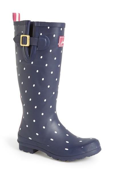 Polka Dot Rain Boots
