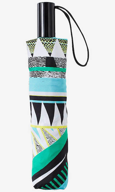 Geometric Print Umbrella
