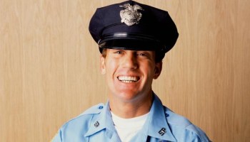 White Cop Smiling