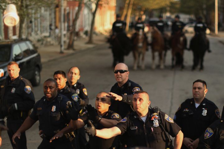 Protesters March Over Death Of Freddie Gray After Police Arrest