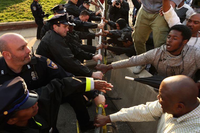 Baltimore Police Dept. Vs. Residents