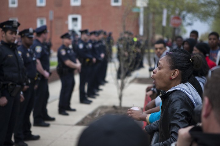 Freddie Gray Protest in Baltimore