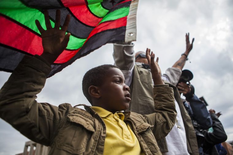 Children Involved In Baltimore Protests