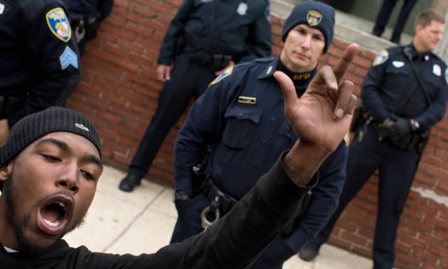 Protests Continue After Death Of Baltimore Man While In Police Custody