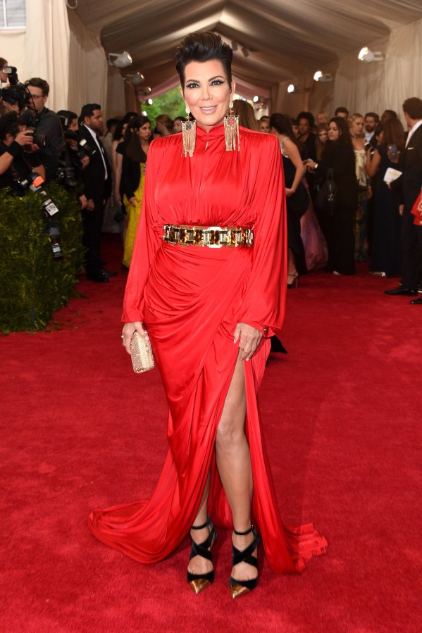 Celebrities Arrive At the 2015 MET Gala