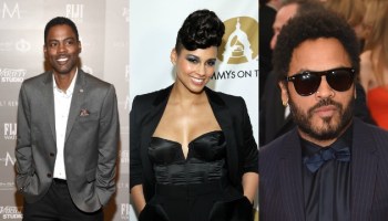 Chris Rock, Alicia Keys, Lenny Kravitz