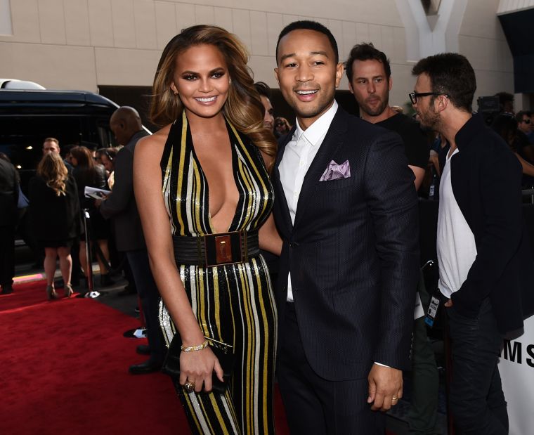 Chrissy Teigen and John Legend