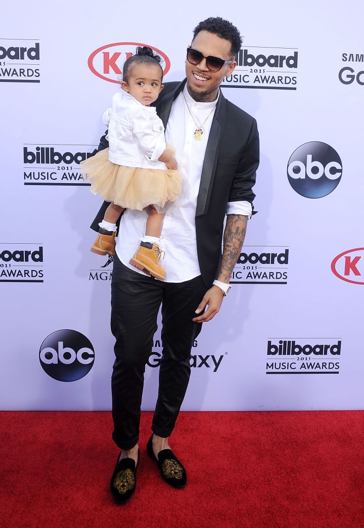 Chris Brown and Baby Royalty