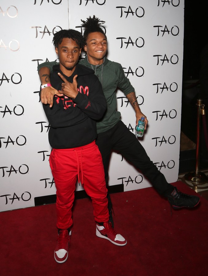 Rae Sremmurd Performs At Tao Nightclub