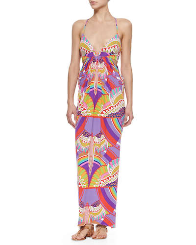 Printed Maxi Dress