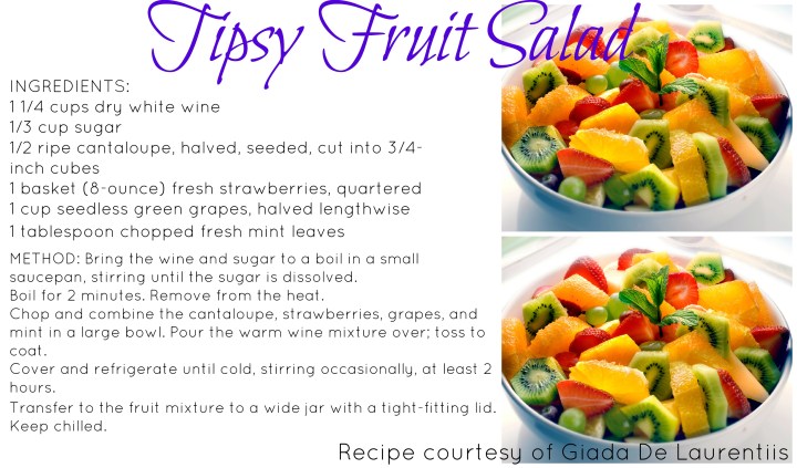 Tipsy Fruit Salad