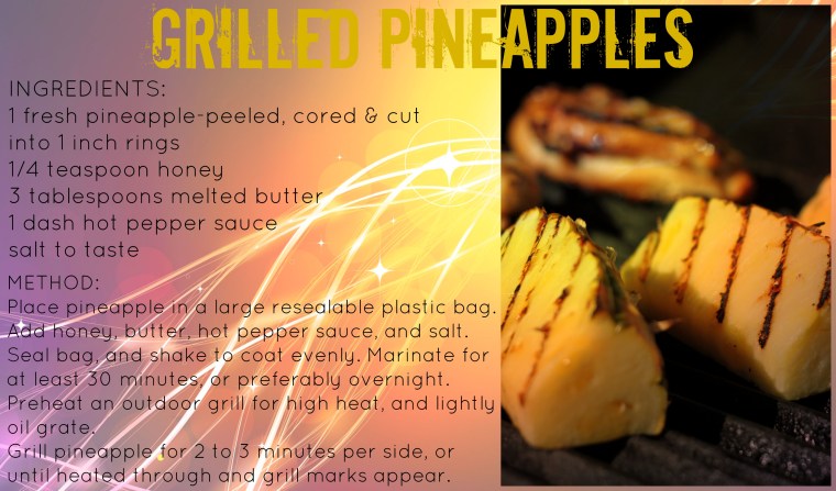 Grilled Pineapples