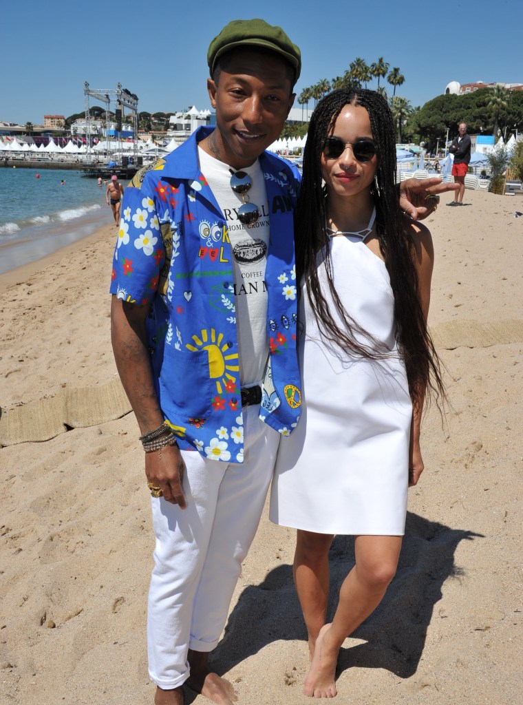 Pharrell Williams & Zoe Kravitz