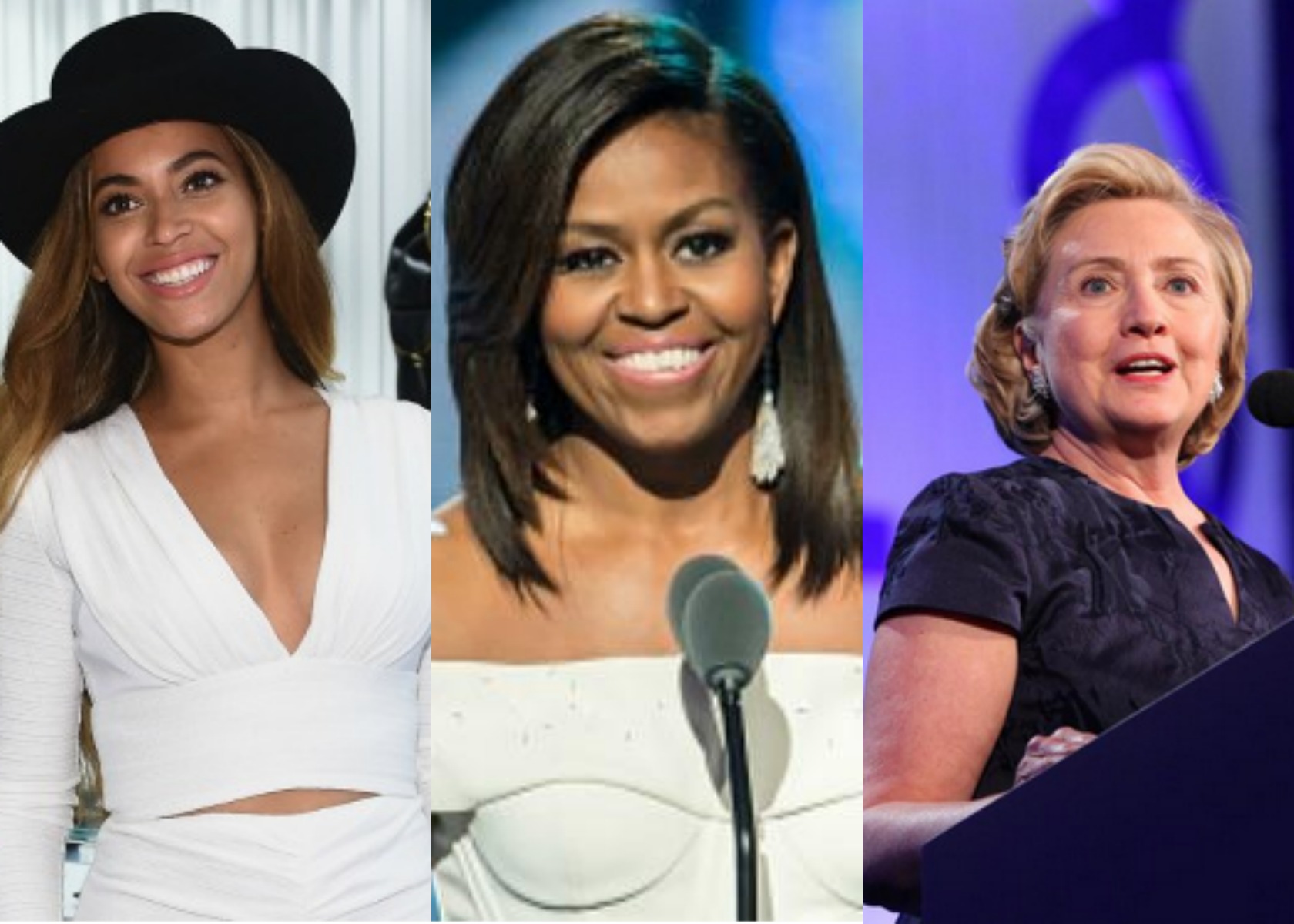 Beyonce, Michelle, Hillary