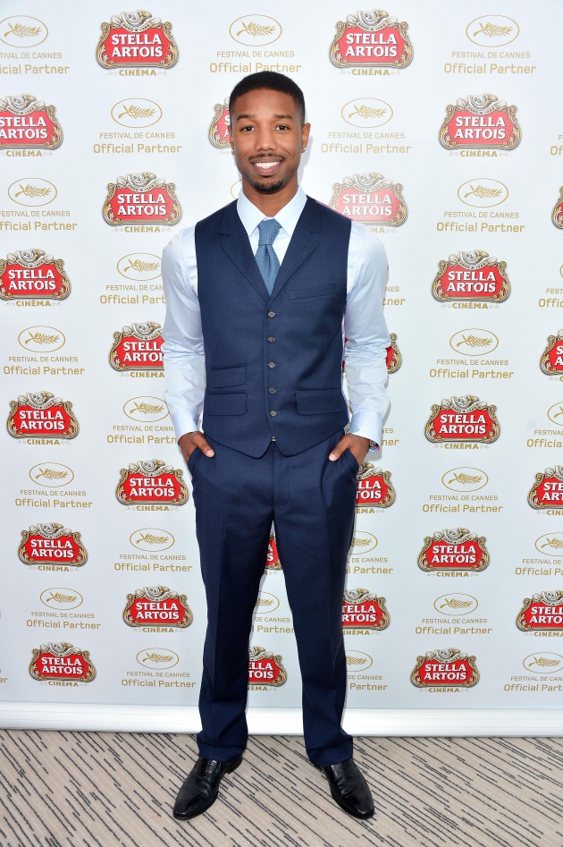 Michael B. Jordan visits the Stella Artois suite at the 66th Cannes Film Festival - The 66th Annual Cannes Film Festival
