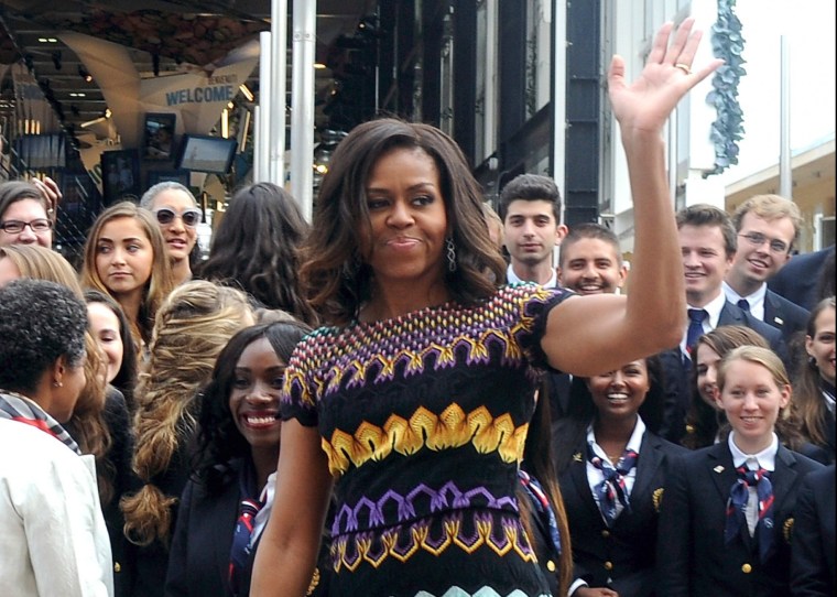 Michelle Obama Visits Milan