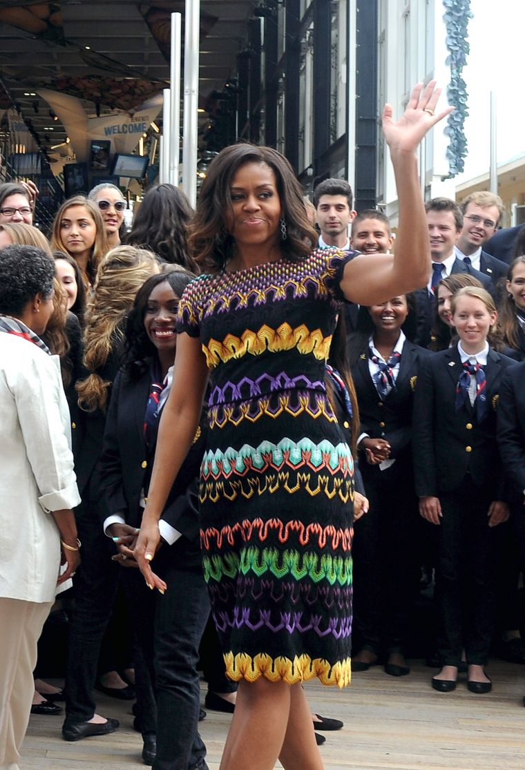 Michelle Obama Visits Milan