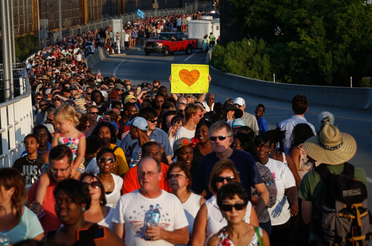 Charleston church shooting in US