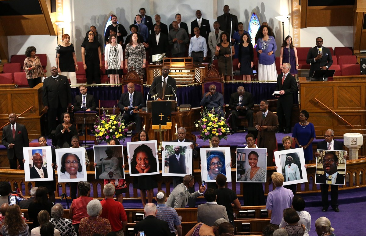 Vigil Held For Victims Of Charleston Church Shooting