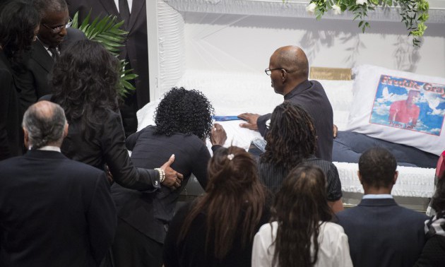 Freddie Gray funeral