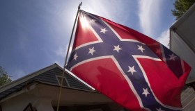 Georgia, Andersonville, The Confederate battle flag is still proudly flown in downtown, despite the town's notorious civil war history it still insists on calling itself a Civil War village.