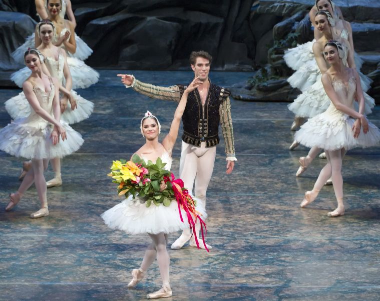 Misty Copeland Soars In “Swan Lake”