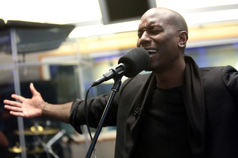 Tyrese Performed At SiriusXM Studios