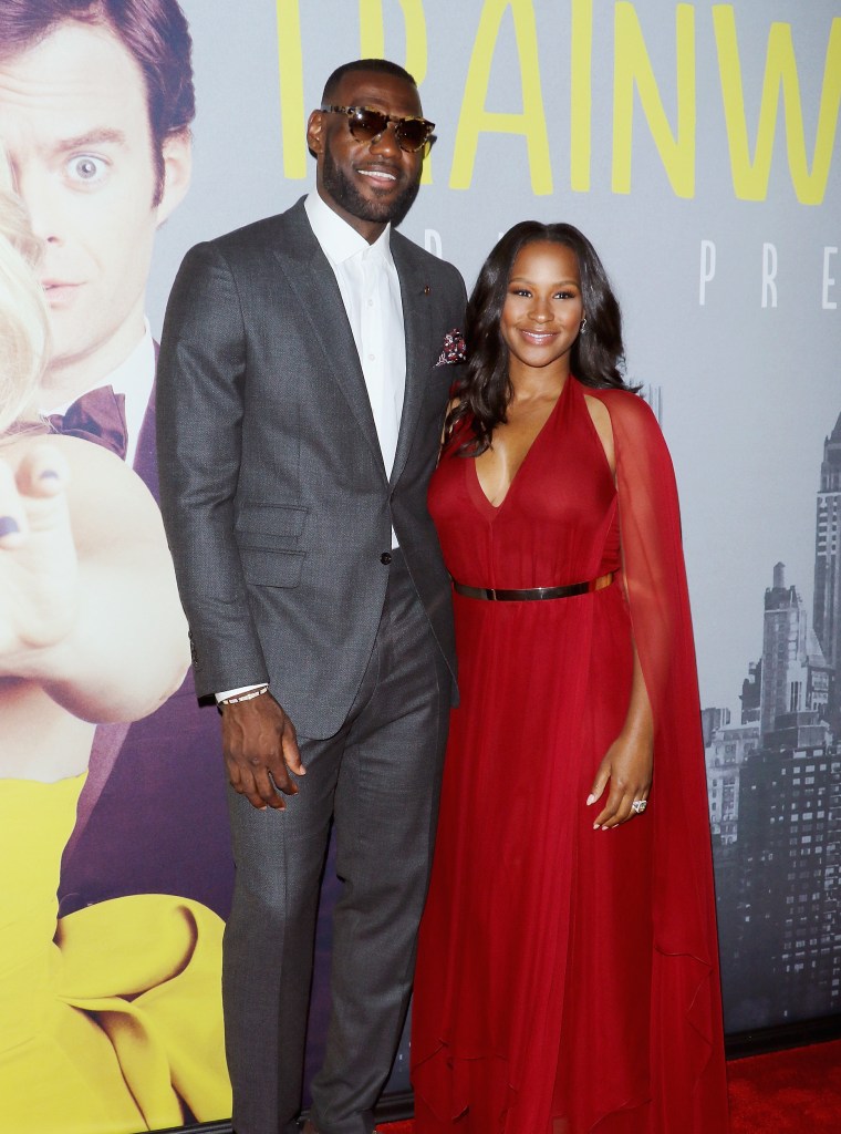 Lebron and Savannah James