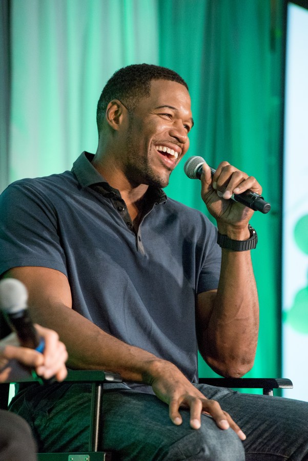 Michael Strahan Speaks At LEAP Foundation Event At UCLA
