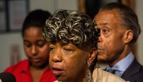Family Of Police Chokehold Death Victim Eric Garner Hold News Conference