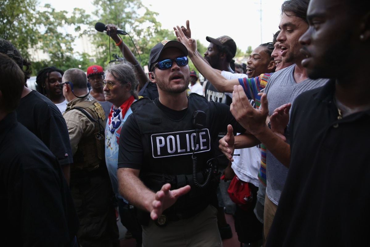 Ku Klux Klan Rally