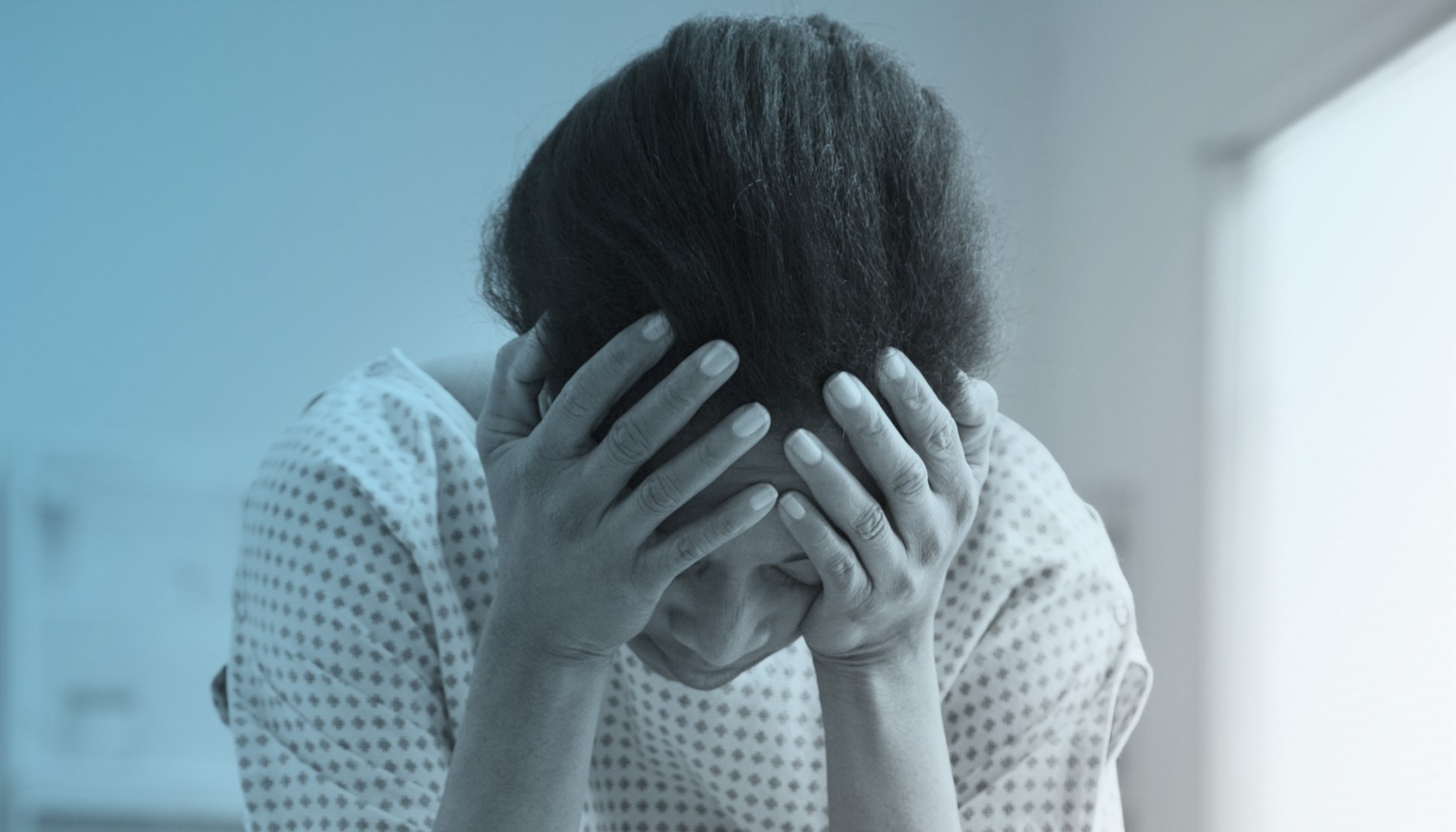 Black patient worried