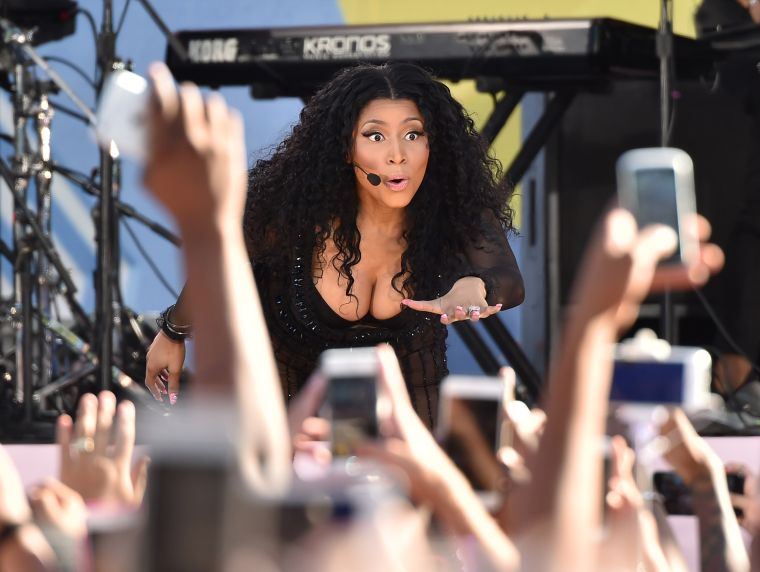 Nicki Minaj Hits Good Morning America