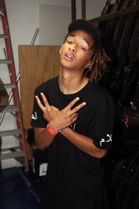 Jaden Smith pictured modelling a skirt as he's announced as new