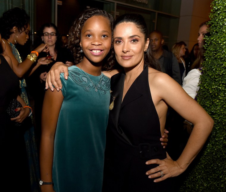 Salma Hayek & Quvenzhane Wallis