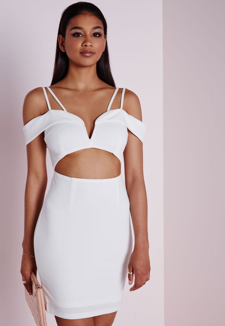 Off Shoulder Cutout Dress
