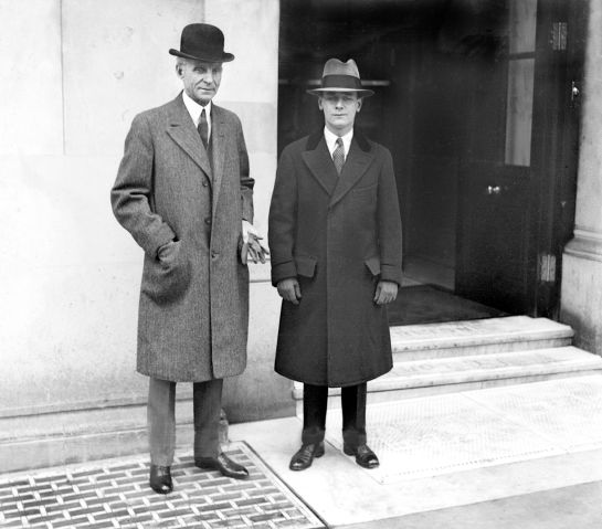 Son of American rubber king comes to London to discuss rubber situation with Henry Ford - 12-April-1928