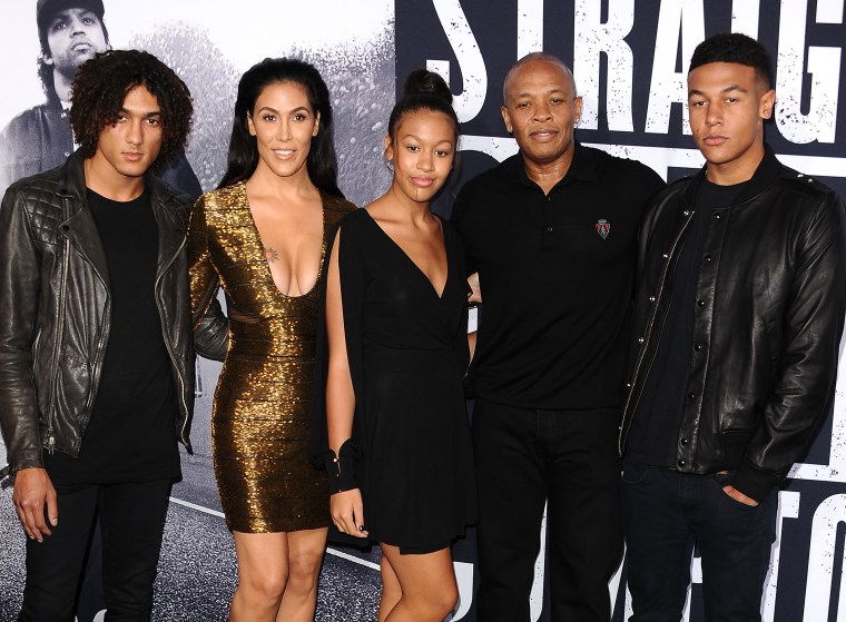 Dr. Dre, Nicole Young & Family