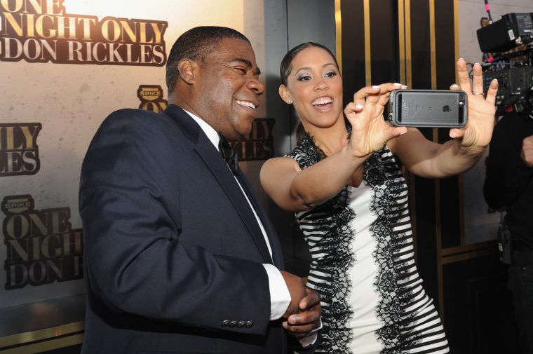 Tracy Morgan & Megan Wollover