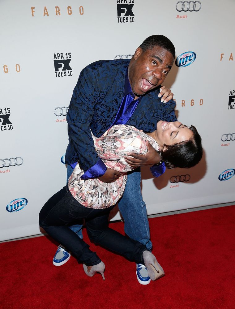 Tracy Morgan & Megan Wollover