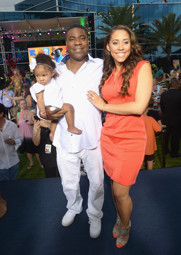 Tracy Morgan & Megan Wollover