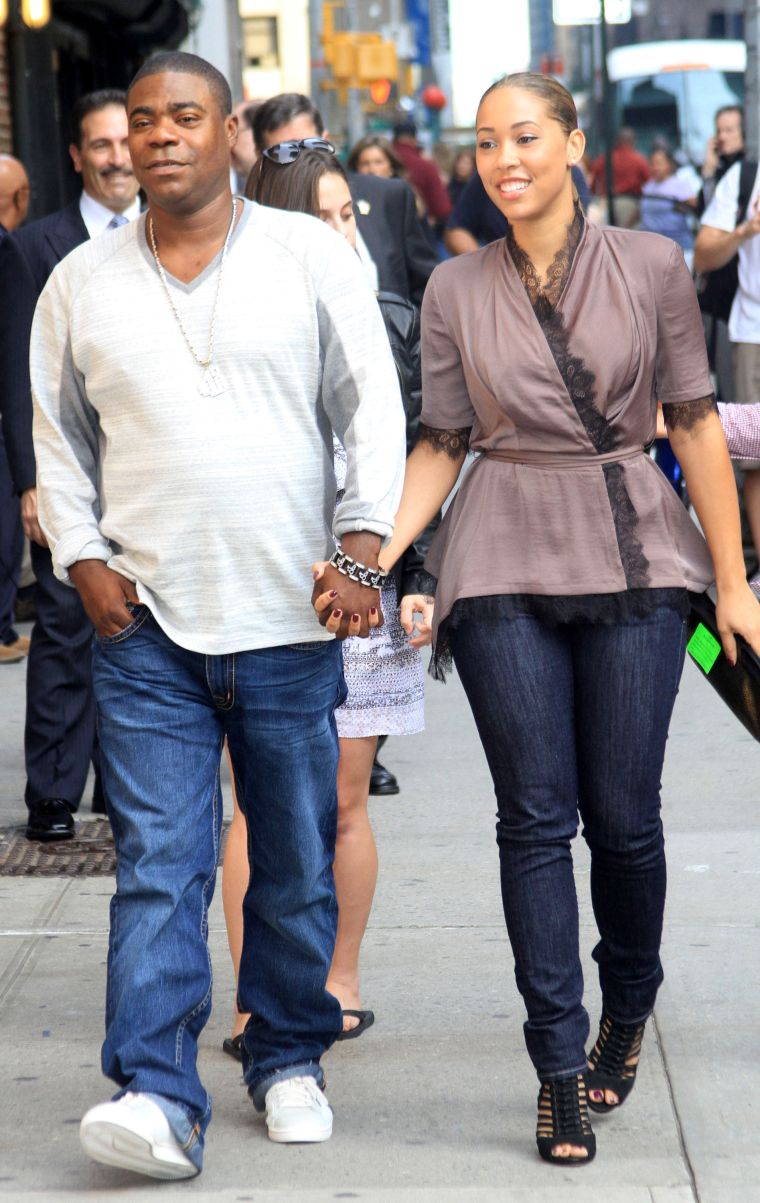 Tracy Morgan & Megan Wollover