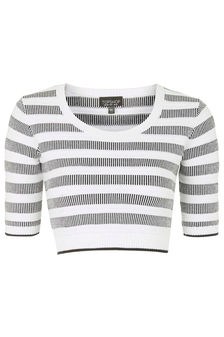 Striped Crop Top