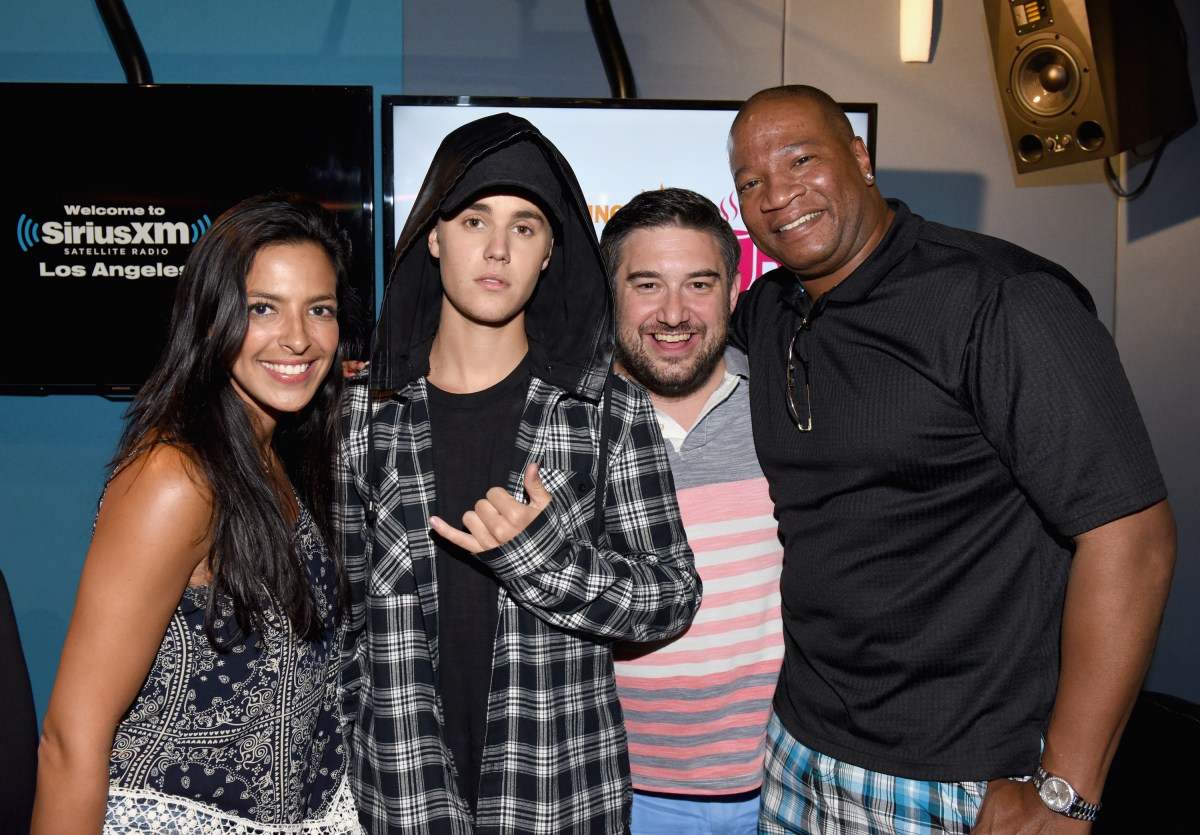Justin Bieber Visits SiriusXM Hits 1's The Morning Mash Up