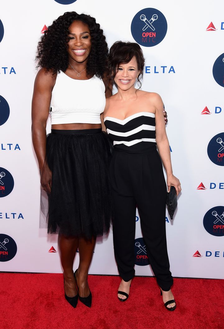Serena Williams & Rosie Perez
