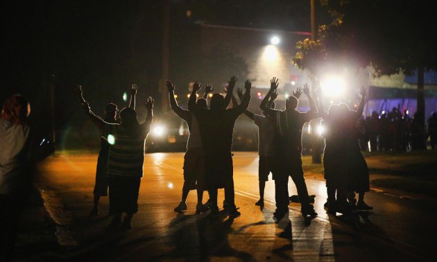 #BlackLivesMatter Protests In Ferguson